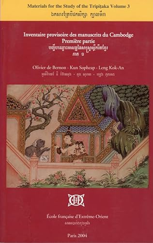 Stock image for Inventaire Provisoire Des Manuscrits Du Cambodge for sale by Books Puddle