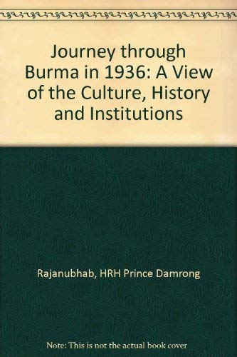 Beispielbild fr Journey Through Burma in 1936 zum Verkauf von Antiquariat Armebooks