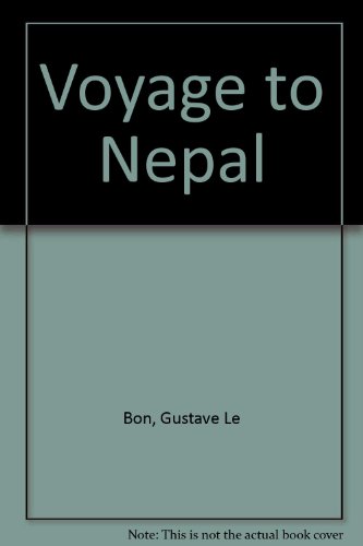 Beispielbild fr Voyage to Nepal zum Verkauf von COLLINS BOOKS