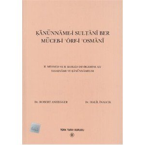 9789751612632: Kanunname-i Sultani Ber Muceb-i Orf-i Osmanli