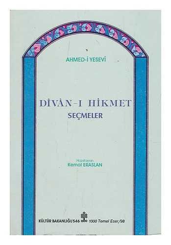 9789751708519: Divan-i hikmet'ten secmele [Language: Turkish]