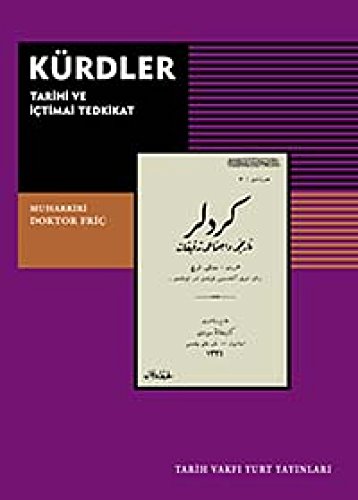 Stock image for Krdler: Siyasi ve itimai tedkikat. for sale by Khalkedon Rare Books, IOBA