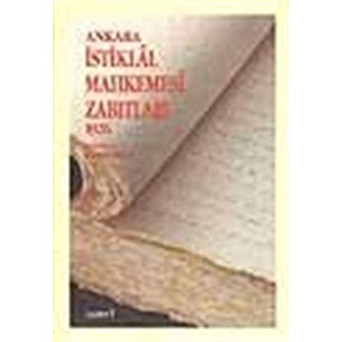 9789753500425: Ankara İstiklâl Mahkemesi zabıtları, 1926 (Belgelerle İstiklâl mahkemeleri) (Turkish Edition)