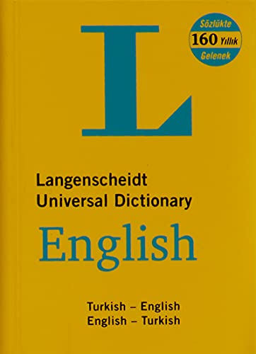 Stock image for Langenscheidt English-Turkish, Turkish-English Universal Dictionary for sale by SecondSale