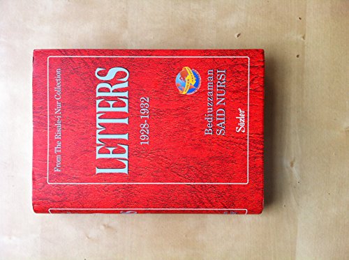 Stock image for Letters, Translated by Sukran Vahide for sale by ThriftBooks-Atlanta