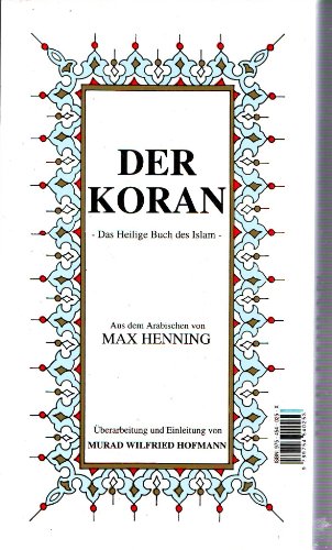 Beispielbild fr Der Koran -Das helige Buch des Islam - zum Verkauf von medimops