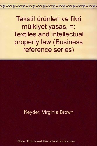 9789757143222: Tekstil nrnnleri ve fikri mnlkiyet yasas, =: Textiles and intellectual proper...