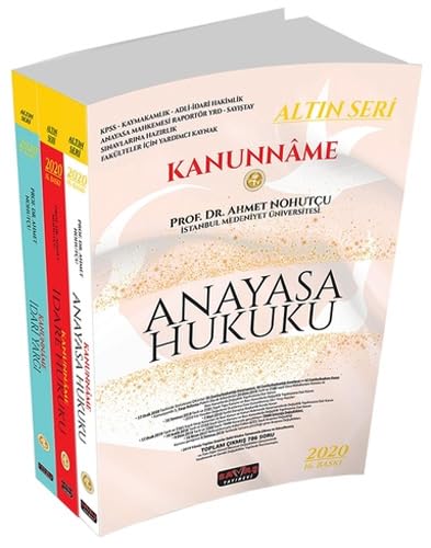 Stock image for Kanunname Anayasa Hukuku, Idare Hukuku, Idari Yargilama Hukuku: Altin Seri - 2020 for sale by Revaluation Books