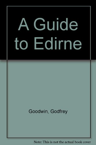 9789757199267: A Guide to Edirne [Idioma Ingls]