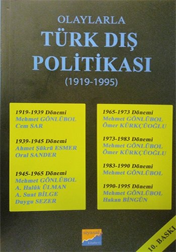 9789757351016: Olaylarla Trk Dış Politikası (1919-1995)