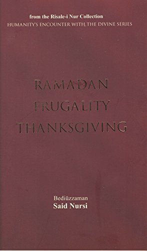 Stock image for Ramadam, Frugality, Thanksgiving for sale by PBShop.store US