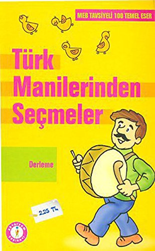 Stock image for Turk Manilerinden Secmeler for sale by Goldstone Books