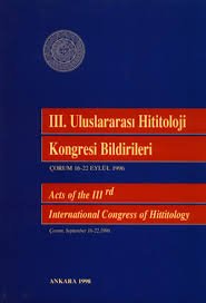 9789759676605: III. Uluslararasi Hititoloji Kongresi Bildirileri / Acts of the IIIrd International Congress of Hittitology