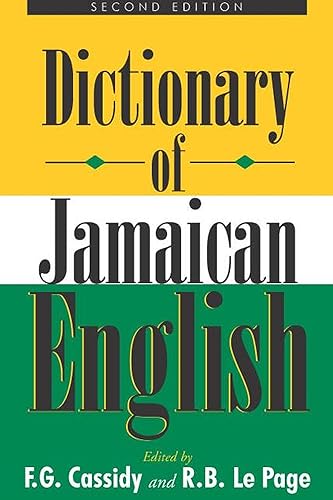 9789766401276: A Dictionary of Jamaican English