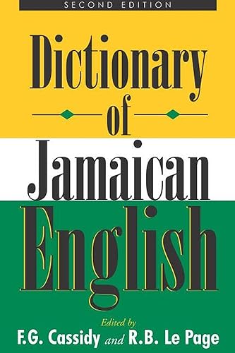 Stock image for Dictionary of Jamaican English for sale by Goodwill Southern California