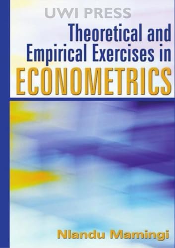 Image d'archives pour Theoretical And Empirical Exercises in Econometrics mis en vente par California Books