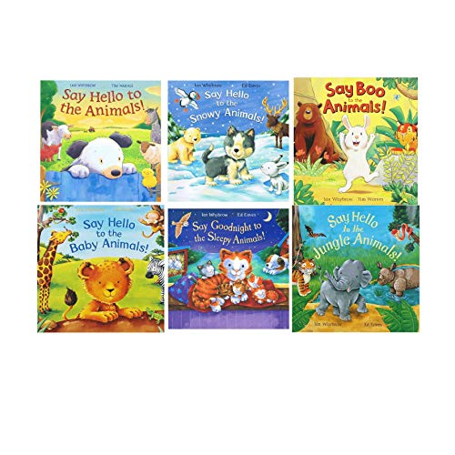 9789766704995: Say Hello to the Animals 6 Books Bundle Collection (say hello to the baby animals,say hello to the animals,Say Boo to the Animals!,Say Hello to the ... Goodnight to the Sleepy Animals!)