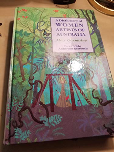 A Dictionary of Women Artists of Australia (9789768097132) by Germaine, Max