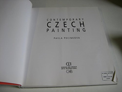 Beispielbild fr Contemporary Czech Painting zum Verkauf von A Book By Its Cover