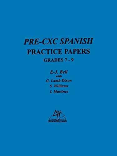 9789768184214: Pre-CXC Spanish Practice Papers Grades 7-9