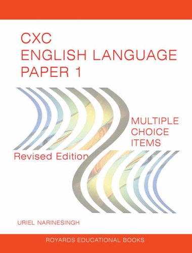 CXC English Language: Paper 1 (9789768185235) by Narinesingh, Uriel