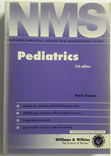 Imagen de archivo de NMS Middle East Edition Pediatrics 3rd Edition a la venta por HPB-Red