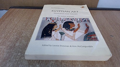9789773052324: Egyptian art: Principles and themes in wall scenes (Prism archaeological series)