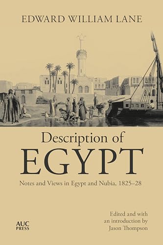 Beispielbild fr Description of Egypt: Notes and Views in Egypt and Nubia zum Verkauf von PlumCircle