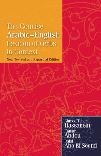 Stock image for The Concise Arabic-English Lexicon of Verbs in Context for sale by Old Editions Book Shop, ABAA, ILAB