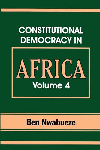 9789780294694: Constitutional Democracy in Africa. Vol. 4. Forms of Government