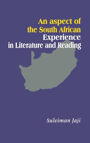 Stock image for An Aspect of the South African Experience in Literature and Reading for sale by SecondSale
