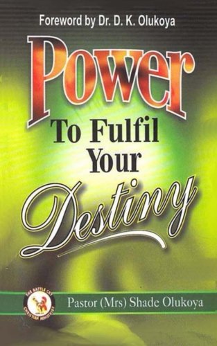Beispielbild fr Power to Fulfil Your Destiny zum Verkauf von ZBK Books