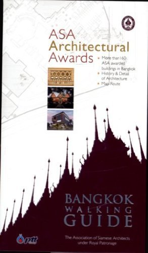Imagen de archivo de BANGKOK WALKING GUIDE: ASA ARCHITECTURAL AWARDS by ASSOCIATION OF SIAMESE ARCHITECTS (2012-05-03) a la venta por AwesomeBooks