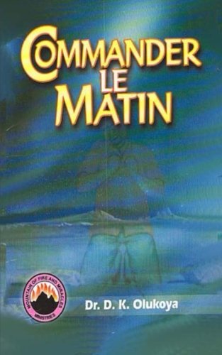 9789788021728: Commander Le Matin