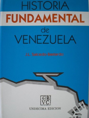 Imagen de archivo de Historia fundamental de Venezuela a la venta por Librairie A LA PAGE