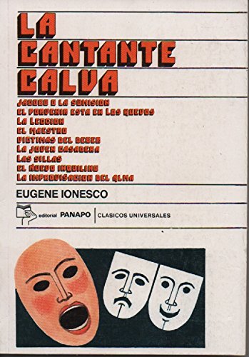 Beispielbild fr LA CANTANTE CALVA zum Verkauf von LIBRERA COCHERAS-COLISEO