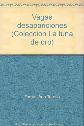 Beispielbild fr Vagas desapariciones (Spanish Edition) zum Verkauf von literal books