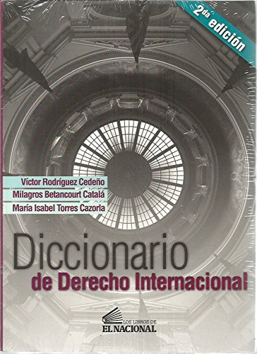 9789803885670: DICCIONARIO DE DERECHO INTERNACIONAL