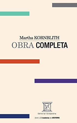 Beispielbild fr Martha KORNBLITH. OBRA COMPLETA (Spanish Edition) zum Verkauf von Books Unplugged