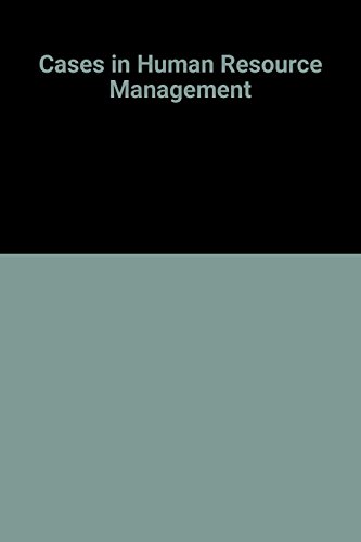 Cases in Human Resource Management (9789810014773) by Putti, Joseph M.; Ser, Toh Thian