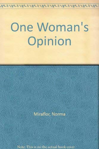 One woman's opinion: The collection (9789810019525) by Miraflor, Norma O