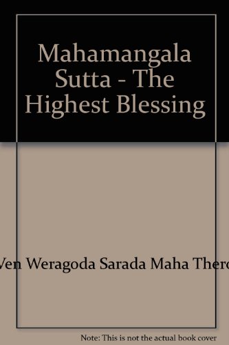 Beispielbild fr Maha Mangala Sutta zum Verkauf von Books Puddle