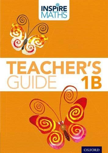 Stock image for Inspire Maths: 1: Teacher's Guide 1B for sale by GF Books, Inc.