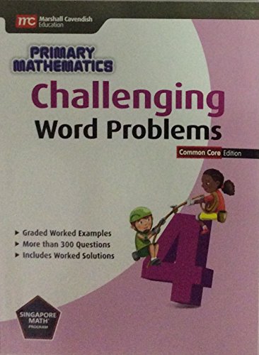 Stock image for Challenging Word Problems (Common Core Ed.): Grade 4 for sale by BooksRun