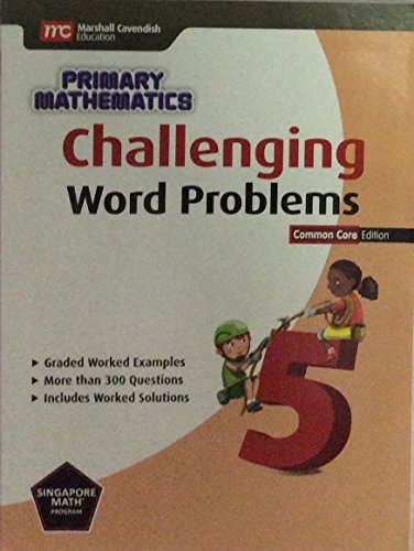 Imagen de archivo de Challenging Word Problems (Common Core Ed.): Grade 5 a la venta por HPB-Red