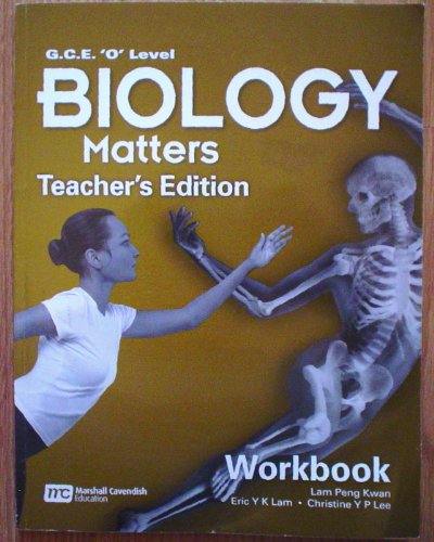 9789810195632: Work Book-teacher.s Edition (G.C.E. "O" Level Biology Matters)