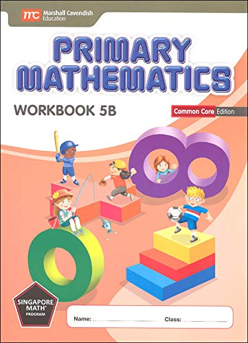 Beispielbild fr Singapore Mathematics Common Core Edition Workbook 5B zum Verkauf von SecondSale
