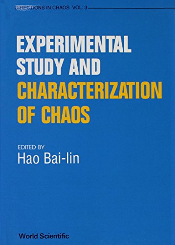 Imagen de archivo de Experimental Study and Characterization of Chaos (Directions in Chaos 3) a la venta por Zubal-Books, Since 1961