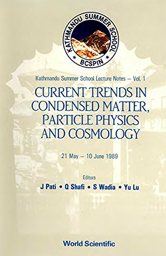 Stock image for Current Trends in Condensed Matter, Particle Physics and Cosmology: 21 May-10 June 1989 (Kathmandu Summer School Lecture Notes, Vol 1) for sale by Zubal-Books, Since 1961