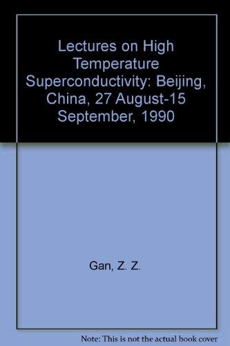 Beispielbild fr Lectures on High Temperature Superconductivity zum Verkauf von Zubal-Books, Since 1961